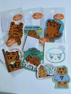 MUZIK TIGER ステッカーセット　ムジークタイガー[ダイカットシール]のサムネイル