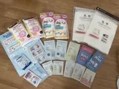 産前準備セット　母乳パッド、乳帯、スキンケアなど