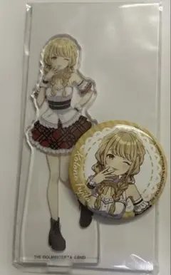 学園アイドルマスター 学マス ローソン アクスタ 缶バッジ ことね