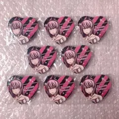 桃源暗鬼ハート型ピンバッジ 20個セット 桃源暗鬼』ハート型缶バッジ MJ (桃寺神門)[シンク