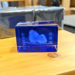 シマエナガ 北海道限定 3D クリスタル 置物 【送料込】