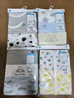 西松屋　ノースリーブロンパース　ノースリーブ　ロンパース　ベビー　肌着 夏