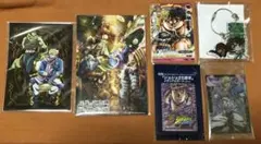 ジョジョ ABC メモリアルカード 他 ジョセフ シーザー ２部 まとめ売り