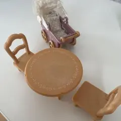 シルバニアファミリー テーブルと椅子セット②　おすすめ家具セット