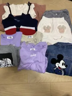 子供服 まとめ売り ミッキー ノースフェイス X-girl などなど