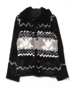 バックラッシュ ラビットファーニット　ベスト Mサイズ 美品 バックラッシュ ラビットファーニット ベスト Mサイズ 美品 - メルカリ