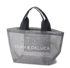 新品未使用★ ディーン＆デルーカ メッシュトートバッグ Sサイズ グレー