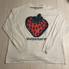 SILAS ✖︎ insaneコラボ　ストロベリープリント Tシャツ