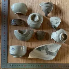 古唐津 陶片 古道具 金継ぎ 呼び継ぎ - メルカリ