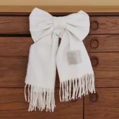 Maison de FLEUR (メゾン ド フルール) リボン付きストール