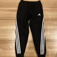 adidas ブラック ジャージ パンツ J140