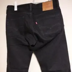 リーバイス　501　ブラックデニムパンツ 00501-3391　セルビッチ