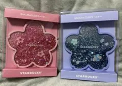 【匿名配送】スタバ 桜2026 さくらコースター ブルー ピンク セット