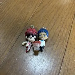 赤司/青峰　黒子のバスケ フィギュア チャーム〈2体セット〉