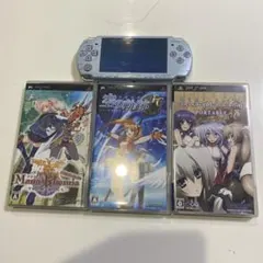 SONY PSP 2000 本体 シルバー ソフト5本セット - メルカリ