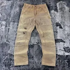 31×32 Carhartt ペンキ 人気カラー 極上フェード ヴィンテージ