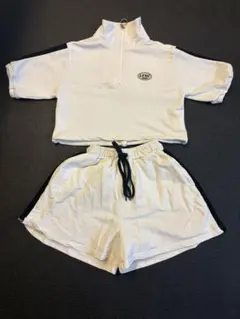 Lovetoxic ホワイト ブラック セットアップ 130cm