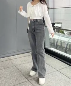 NICE CLAUP 袖取り外しプルオーバー