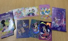 香港ディズニー 20周年 コレクタブルカード ６枚セット　チェキ