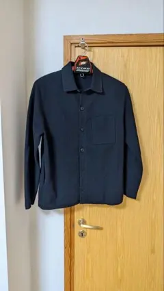 ユニクロ　ミラノリブシャツカーディガン