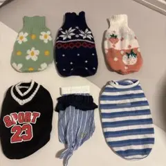 犬服 6点セット ニット素材