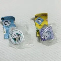 ちいかわ くら寿司 モモンガ あのこ ビッくらポン 缶バッジ マグネット