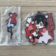 カラフルピーチ　一番くじ　ゆあん　K賞　J賞　アクリルスタンド　ラバーコースター