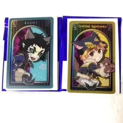 獪岳　我妻善逸　ハロウィン　メタリックカード　ufotable cafe 鬼滅