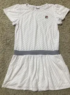 FILA ホワイト ワンピース