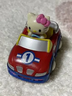 ハローキティ キティちゃん ゼンマイ ミニカー 車 レア 昔 フィギュア