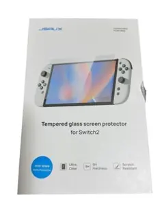 Switch 2対応 強化ガラスフィルム2枚　本体ハードカバーセット