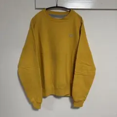 Champion イエロースウェット Lサイズ