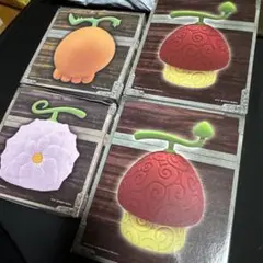 ワンピース LEDライト 悪魔の実シリーズ フィギュア 4種セット