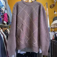 アメリカ古着 JOS. A. BANK ブラウン セーター M