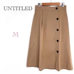 ▼アンタイトル【M】膝丈スカート トレンチスカート カジュアル キレイ目