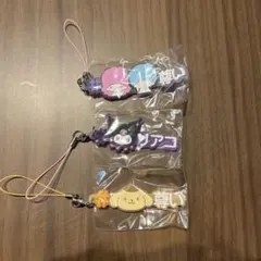 ハッシュタグつける　サンリオキャラクターズ４　3点セット