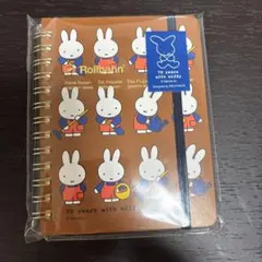 新品未開封 ミッフィー展65周年限定 ロルバーン ポケット付メモM