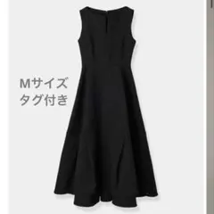 ローブブラン Keyneck Jacquard Dress M