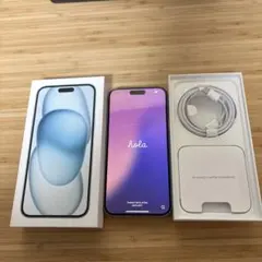 ★美品★Apple iPhone 15 Plus 128GB　フィルム3枚付き