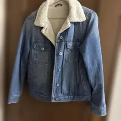 GU デニムボアジャケット　M