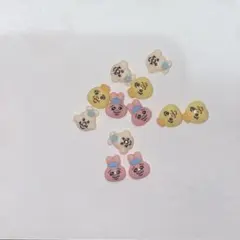 (9)お ぱん ちゅうさぎ ネイルパーツ 12個のサムネイル