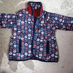 秋冬に！ワールド　花柄プリントキルティングジャケット 95