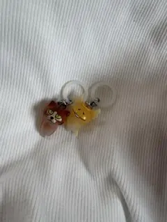 なめこ　めじるしアクセサリー　2個セット