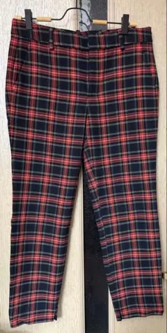 ZARA チェックパンツ