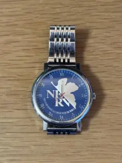 エヴァンゲリオン・NERVロゴ付き腕時計（中古）