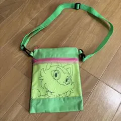キャラクターイラスト付きメッシュバッグ
