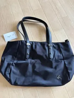アニエスベー ナイロントートバッグ