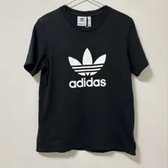 adidas ブラック Tシャツ