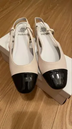 Emma Francis バックバンド ミュール （アイボリー スムース）のサムネイル