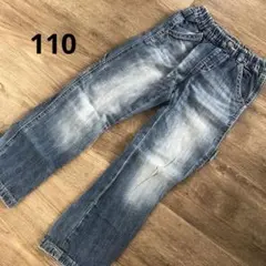 JUNK STORE ジャンクストア　デニム　パンツ　110  綿100%